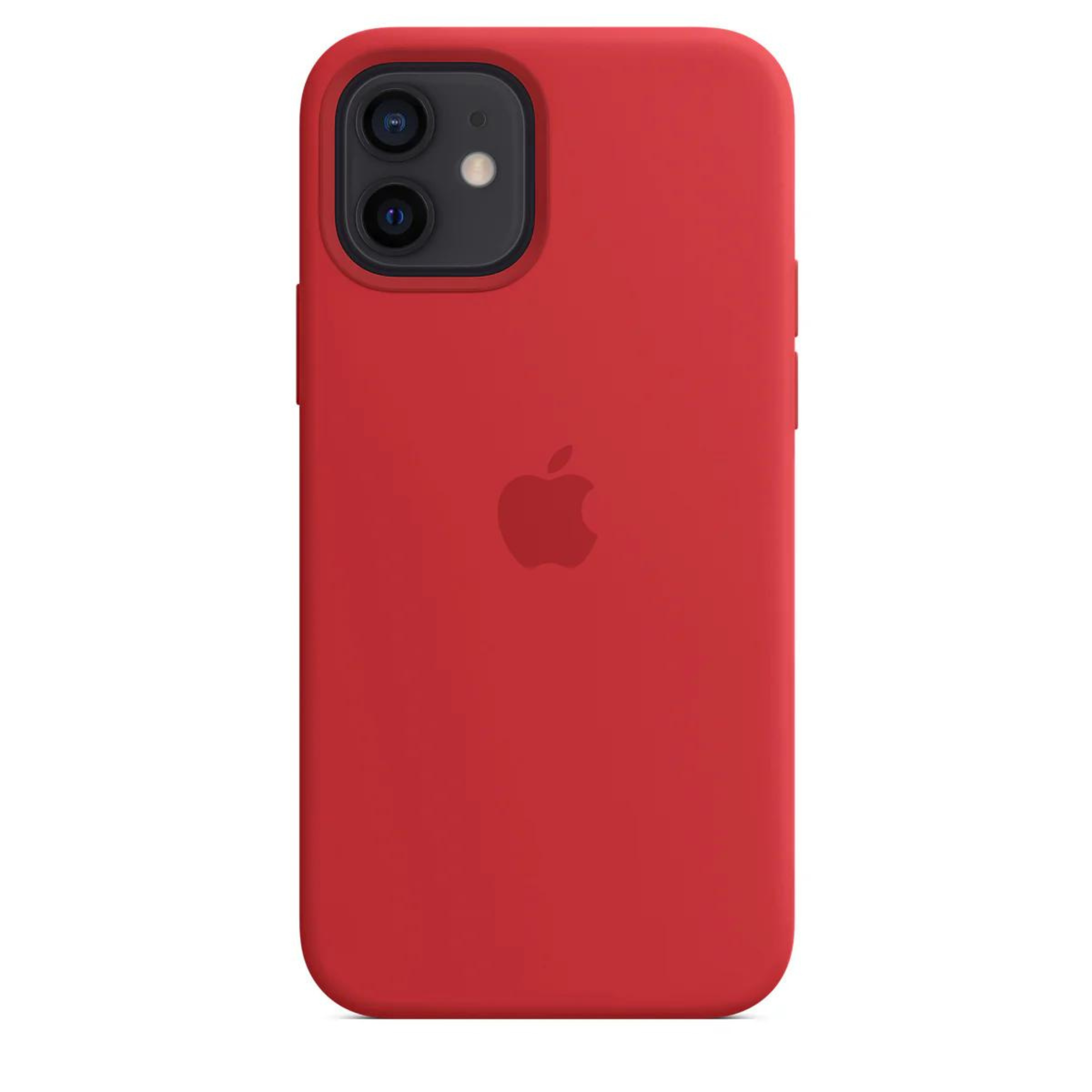 Silicone Case Magsafe iPhone 12 Red