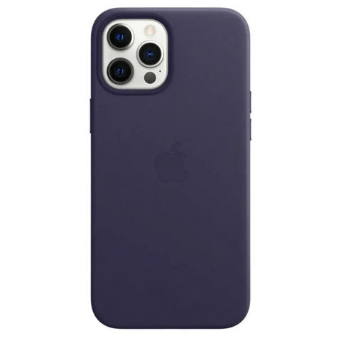 Leather Case Magsafe iPhone 12 Pro Max Baltic Blue