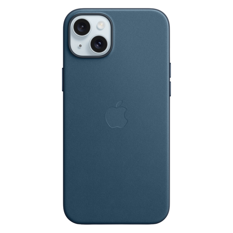 Leather Case Magsafe iPhone 15 Pacific Blue