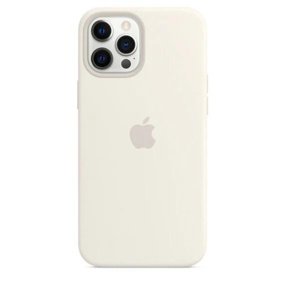 Silicone Case Magsafe iPhone 12 Pro Max White