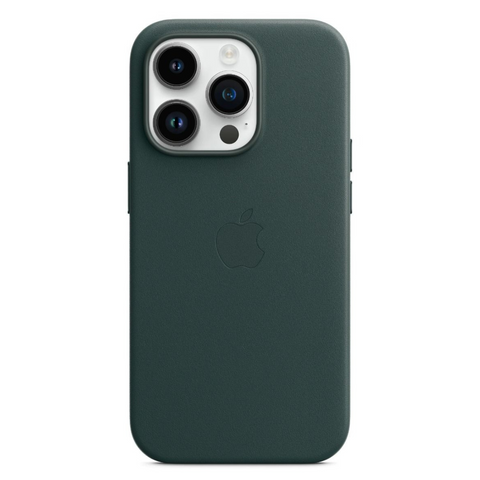 Leather Case Magsafe iPhone 14 Pro Forest Green