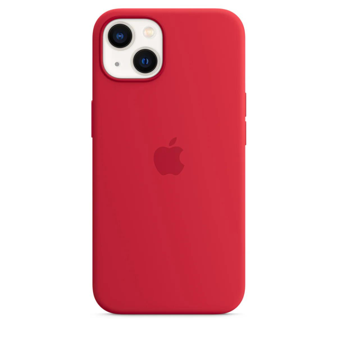 Silicone Case Magsafe iPhone 13 Mini Red