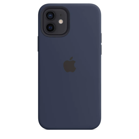 Silicone Case Magsafe iPhone 12 Deep Navy