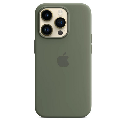 Silicone Case Magsafe iPhone 14 Pro Max Olive