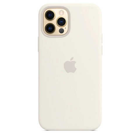 Silicone Case Magsafe iPhone 12 Pro White