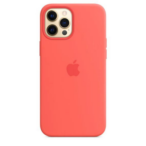 Silicone Case Magsafe iPhone 12 Pro Max Pink Citrus