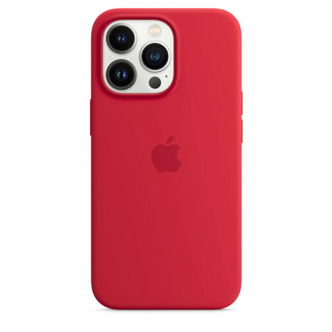 Silicone Case Magsafe iPhone 13 Pro Red