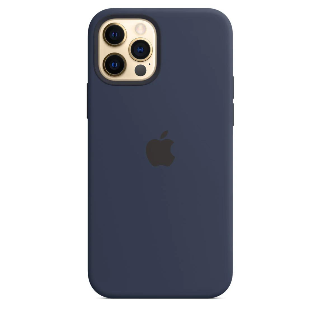 Silicone Case Magsafe iPhone 12 Pro Deep Navy