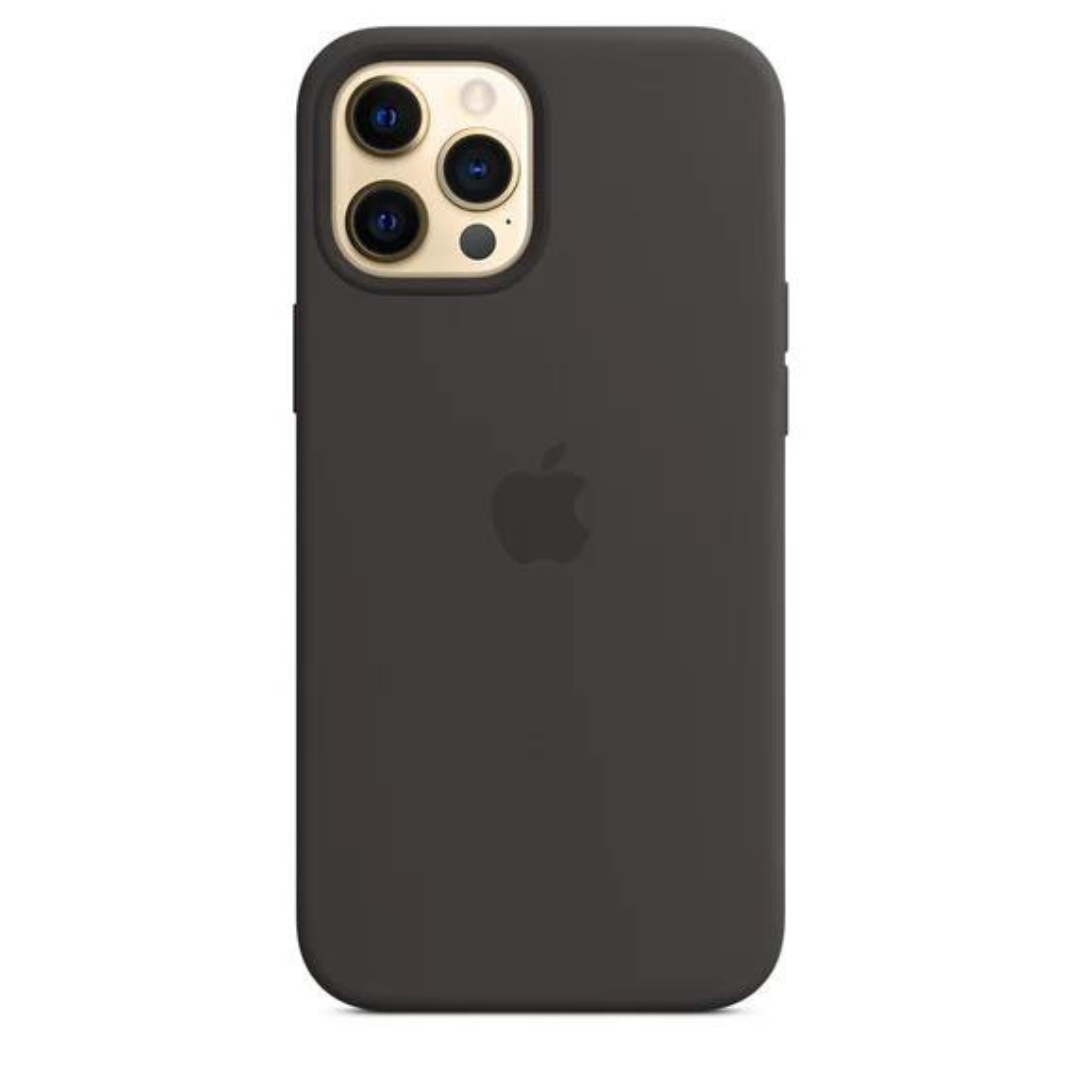 Silicone Case Magsafe iPhone 12 Pro Max Black