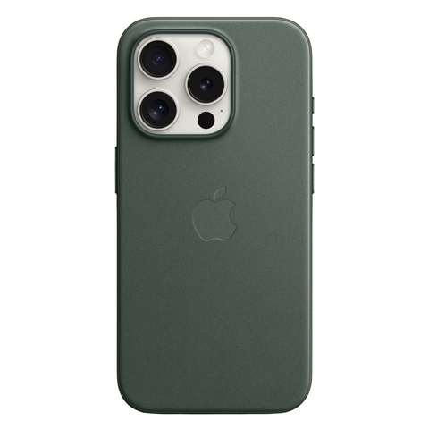 Leather Case Magsafe iPhone 15 Pro Evergreen