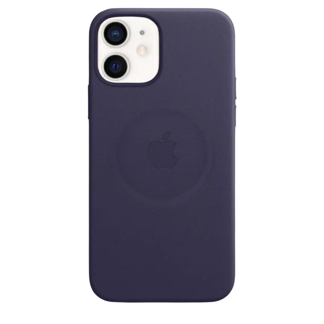 Leather Case Magsafe iPhone 12 Mini Baltic Blue