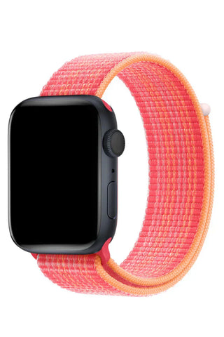 Apple Watch Nylon Band Sport Peach Pink