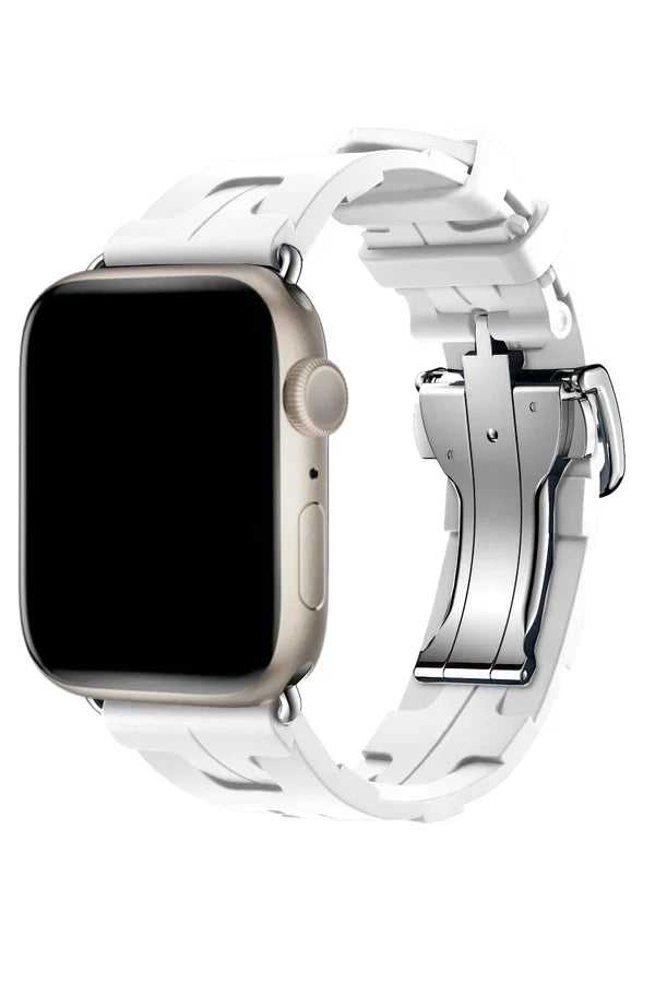 Apple Watch Silicone Band Rugged White