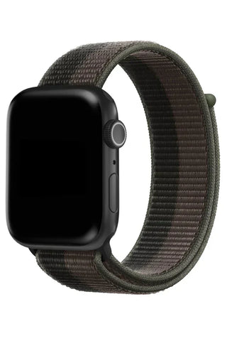 Apple Watch Nylon Band Sport Dark Carmel