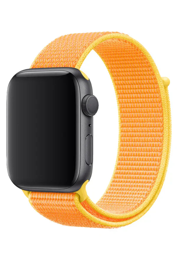 Apple Watch Nylon Band Sun Yellow