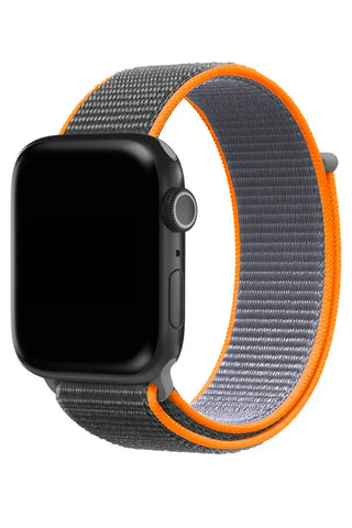 Apple Watch Nylon Band Sport Orange Rock