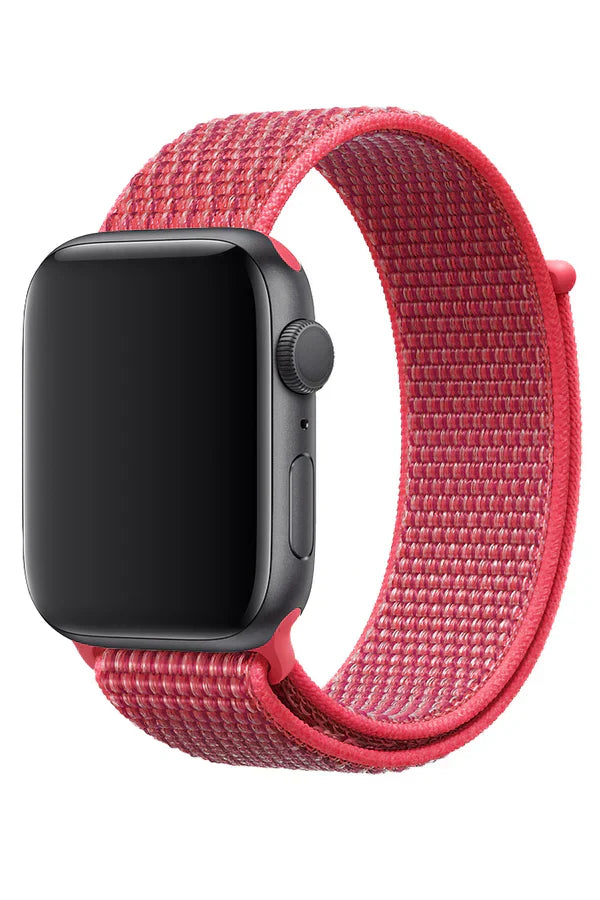 Apple Watch Nylon Band Sport Red