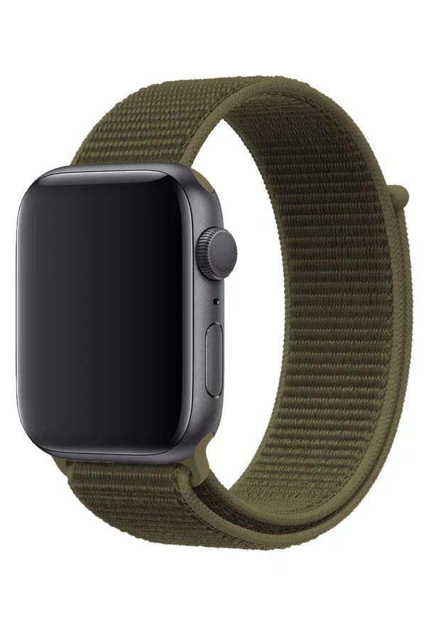 Apple Watch Nylon Band Sport Commando Green