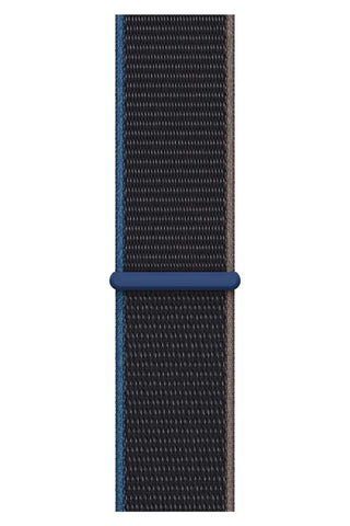 Apple Watch Nylon Band Sport Blue Slate