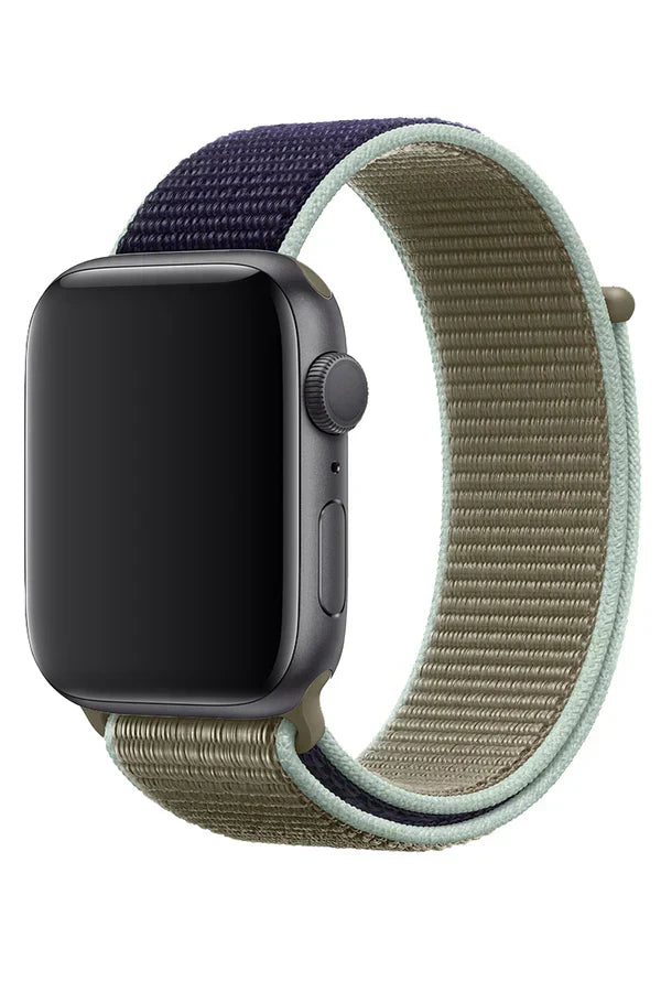 Apple Watch Nylon Band Sport Herbal Kaki