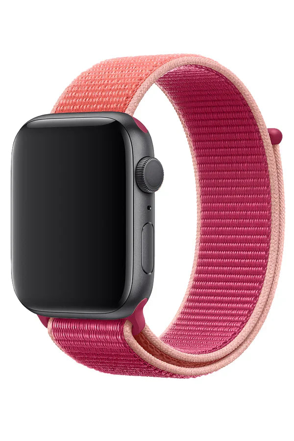 Apple Watch Nylon Band Sport Pomegranate