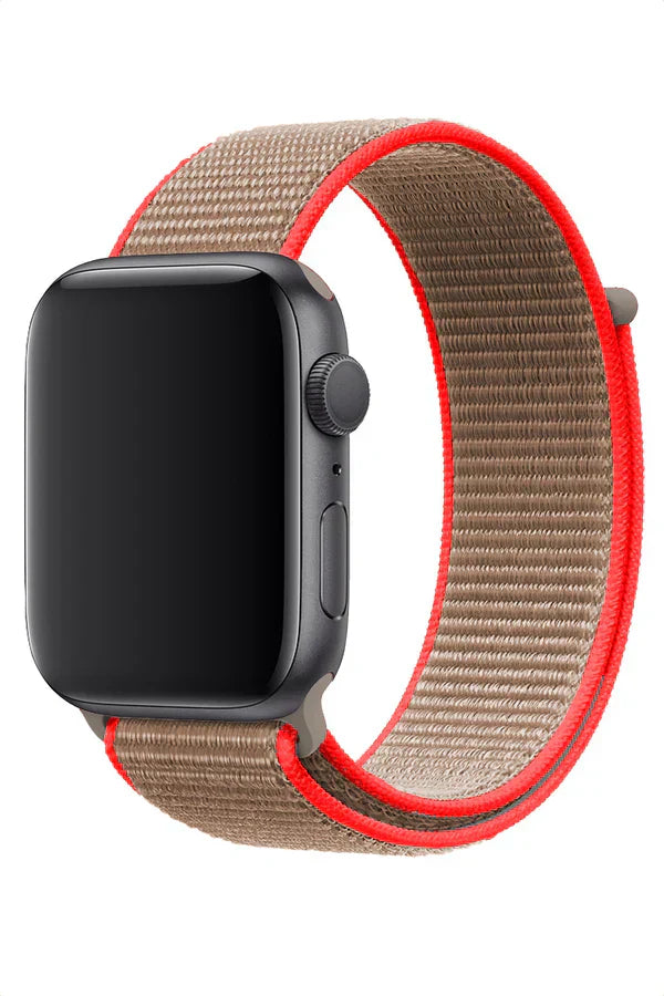 Apple Watch Nylon Band Sport Neon Coffee