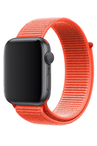 Apple Watch Nylon Band Sport Neon Orange