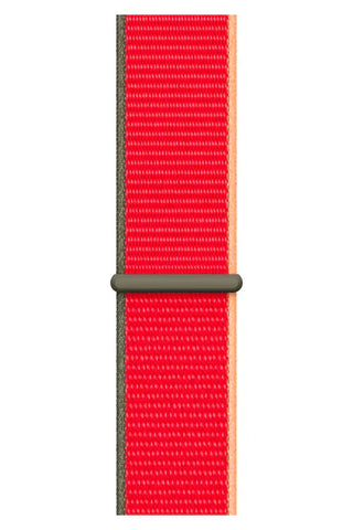 Apple Watch Nylon Band Sport Red Forest