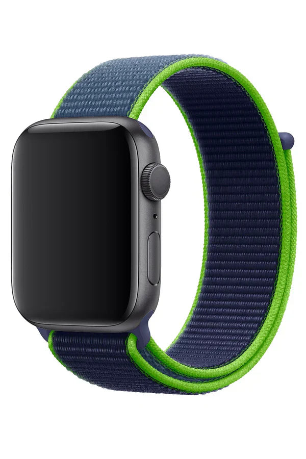 Apple Watch Nylon Band Sport Sapphire Blue