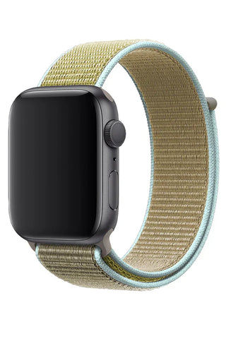 Apple Watch Nylon Band Sport Green Coffee