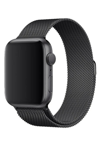 Apple Watch Metallic Band Milanese Black