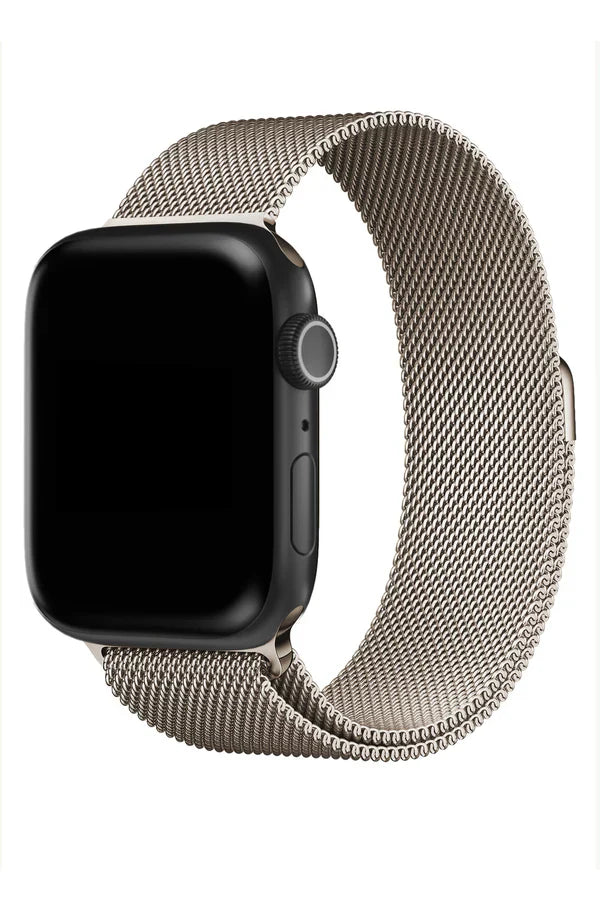 Apple Watch Metallic Band Milanese Starlight