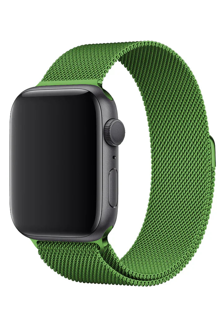 Apple Watch Metallic Band Milanese Green