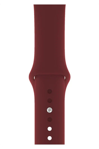 Apple Watch Silicone Band Clasic Claret Red