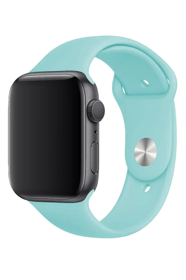 Apple Watch Silicone Band Clasic Cyan