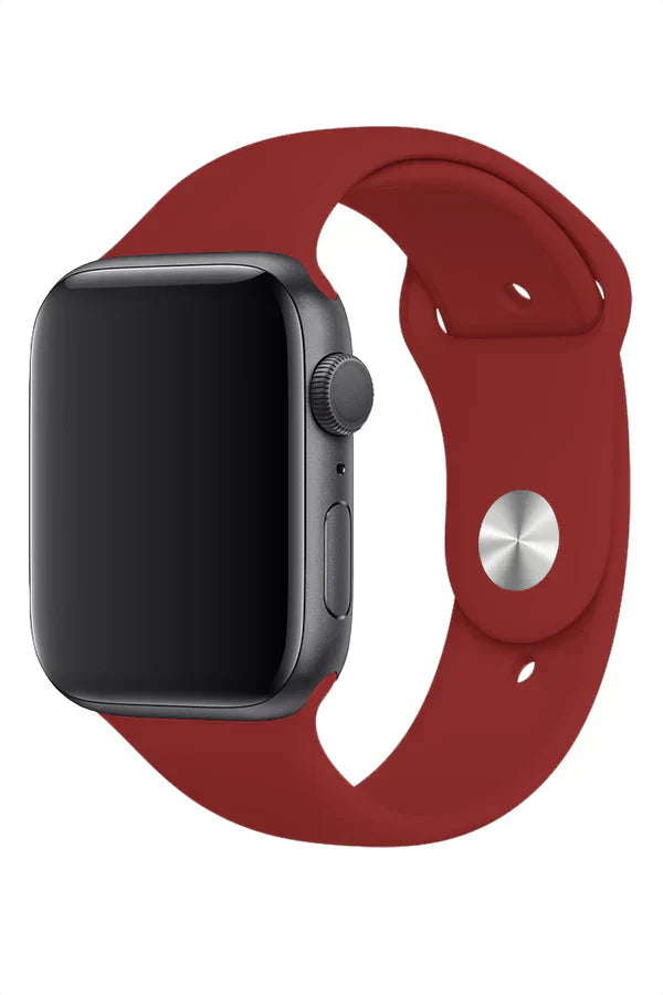 Apple Watch Silicone Band Clasic Falu Red