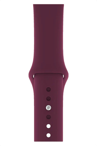 Apple Watch Silicone Band Clasic Plum