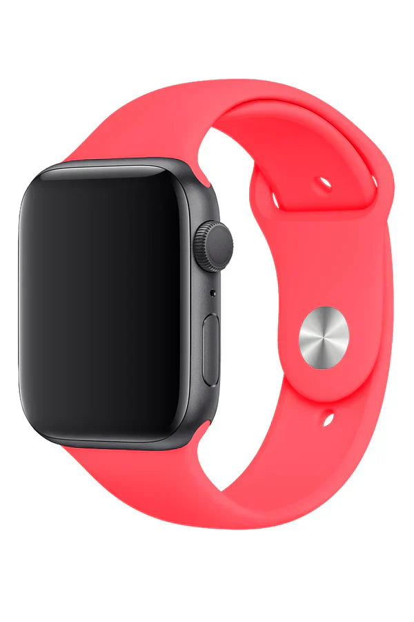 Apple Watch Silicone Band Clasic Pomegrante Flower