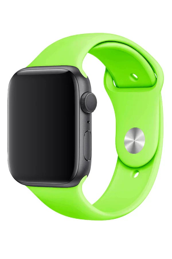 Apple Watch Silicone Band Clasic Neon Green