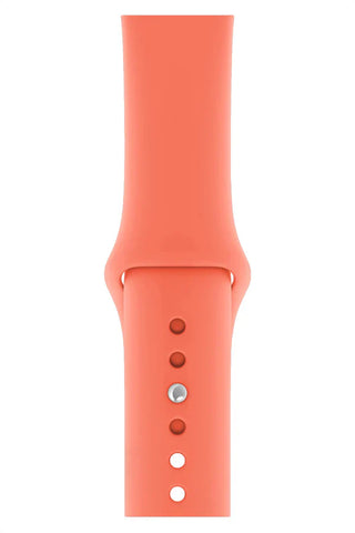 Apple Watch Silicone Band Clasic Powder Orange