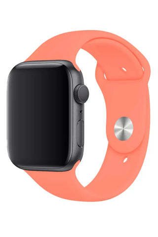 Apple Watch Silicone Band Clasic Powder Orange