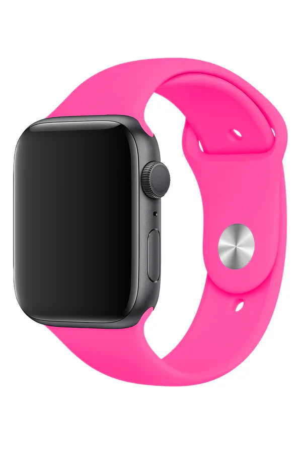 Apple Watch Silicone Band Clasic Candy Pink