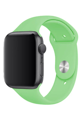 Apple Watch Silicone Band Clasic Stone Green