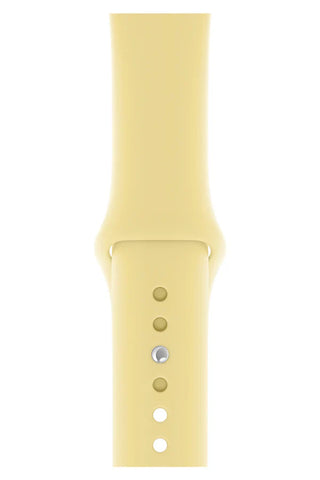 Apple Watch Silicone Band Clasic Pale Yellow