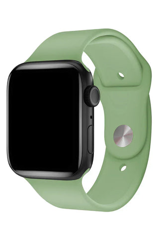 Apple Watch Silicone Band Clasic Moss Green