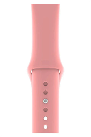 Apple Watch Silicone Band Clasic Carnation Pink