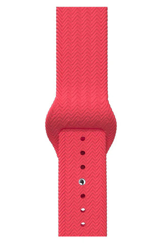 Apple Watch Silicone Band Wave Pink