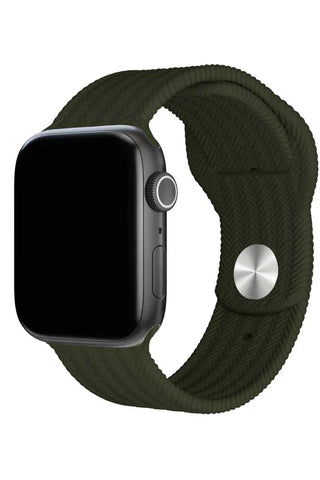 Apple Watch Silicone Band Wave Green