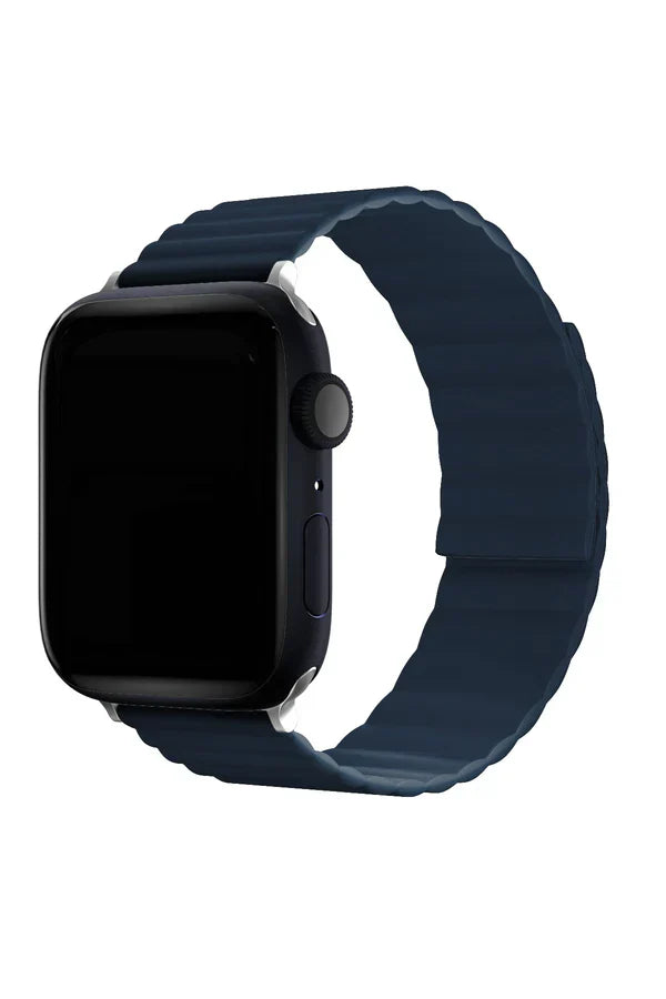 Apple Watch Silicone Band Louis Navy Blue