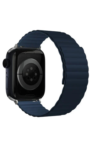 Apple Watch Silicone Band Louis Navy Blue